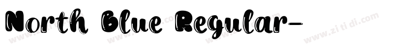 North Blue Regular字体转换